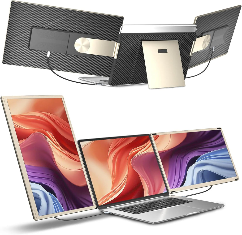 VISIONO S6 Triple Portable Monitor — 15.6" FHD